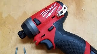 Milwaukee M12 Gen 2 FUEL Impact Driver Review [upl. by Anailuy49]