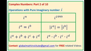 Powers of Pure Imaginary Number Smart Strategies to Answer in Seconds SAT TIPS  Complex Numbers 2 [upl. by Gardiner]