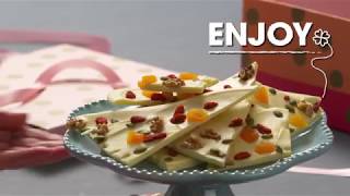 HSN  Good Food Fast White Chocolate Fruit Bark [upl. by Belak]