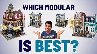 LEGO Modulars RANKED and Bookshop REVIEW [upl. by Aillemac]