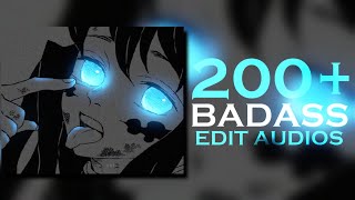 200 badass edit audios because you need them💖🔥 [upl. by Anaeel]