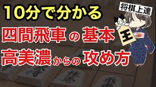 【級位者必見】高美濃からの攻め方をマスターして初段になろう！（矢倉崩し編） [upl. by Gervase787]