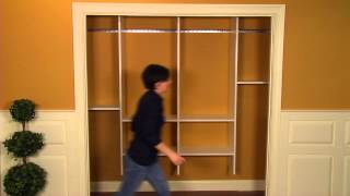 How to Install a Closet Organizer [upl. by Nelle]