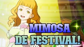 🌸MIMOSA DE FESTIVAL ES UN PERSONAJE IMPORTANTE BLACK CLOVER M🌸 [upl. by Eneleoj]