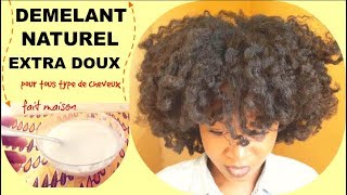 DIY  Vos CHEVEUX vont ADORER ce DEMELANT NATUREL fait maison  Natural Neekavee [upl. by Kcirde36]