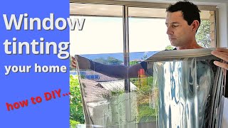 How to install window tint at home with Inspire DIY Kent Thomas [upl. by Hamlet312]