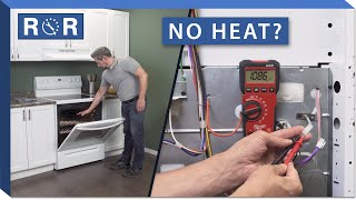 Oven Not Heating  Troubleshooting  Repair amp Replace [upl. by Roice57]