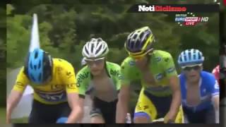 INCREIBLE BATALLA Contador Vs Froome – Dauphiné 2014 NotiCiclismo [upl. by Rasecoiluj180]