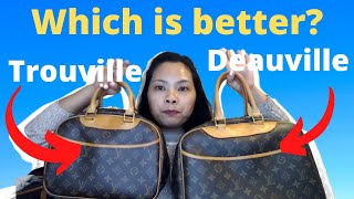 Louis Vuitton Deauville and Deauville Bag [upl. by Nagad]