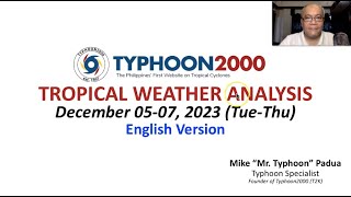 Dec 0507 2023 Update Warm Easterlies prevailing across Eastern PH…All Clear Across WestPac [upl. by Ender]