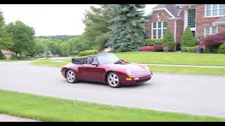 PCARMARKET Auction 17KMILE 1998 PORSCHE 993 CARRERA CABRIOLET 6SPEED [upl. by Zenger]