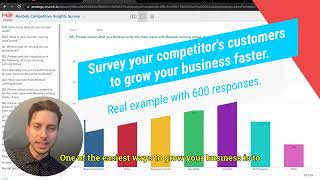 Survey your competitors customers to grow your business faster [upl. by Drawyah275]