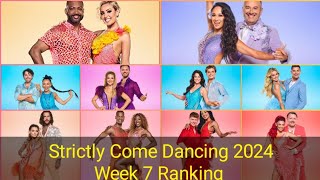 Strictly Come Dancing 2024  Week 7  All Performances Ranking [upl. by Elohcan]