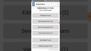 Kobocollect app finalizing for sia 2018 campaign [upl. by Nelg]