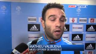 Marseille  Lille  les réactions de F Balmont A Chedjou M Valbuena et S Mandanda 251112 [upl. by Neomah]