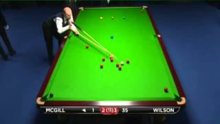 Anthony McGill  Kyren Wilson Full Match Snooker UK Championship 2013  Round 1 [upl. by Anohsal]