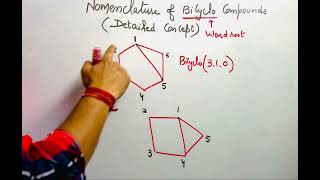 Nomenclature of Bicyclic compounds  detailed concept Bsc chemistry class 11 NEETJEE [upl. by Clifford]