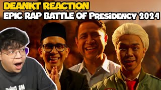 DEANKT REACT EPIC RAP BATTLE OF PRECIDENCY 2024   DEANKT REACTION [upl. by Eedeed]