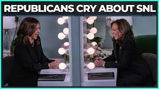 Republicans WEEP Over Harris SNL Appearance [upl. by Hayarahs]