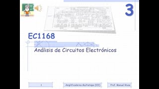 EC1168 03 AMPLIFICADORES MULTIETAPA III [upl. by Mehala81]