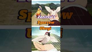 Zenitsu’s Sparrow Ukogi Unique Role in Demon Slayer demonslayer zenitsu anime [upl. by Ennyl]