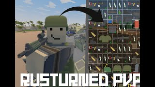 pvp and raids in Rusturned  on my own server [upl. by Bourne18]