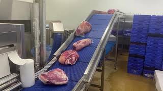 NOUVEM  Meat Processing Software working at Abattoir amp Cutting Plant Woolley Brothers UK [upl. by Gerhardine]