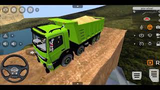 12 Wheeler Tipper Truck offroad challenging driving [upl. by Styles]