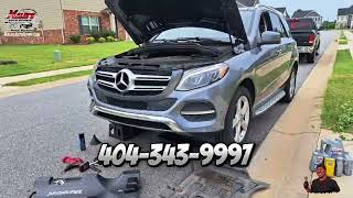 OIL CHANGE  2017 MERCEDES BENZ GLE 350  HOW TO REPLACE OIL amp FILTER  HowtoDiy [upl. by Enomad]