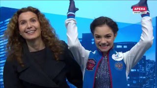 Evgenia Medvedevas interview for the Russian Olympic Committee Channel [upl. by Naarah]