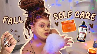 fall self care  maintenance vlog ✨ at home on a budget [upl. by Atnoid]