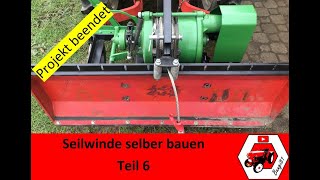 Seilwinde selber bauen  das Finale  6 [upl. by Deroo]