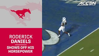 SMU Roderick Daniels Shows Off His Horsepower On An 81YD House Call [upl. by Dag]