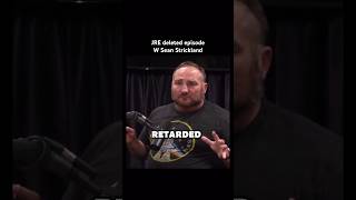 Joe Rogan Experience deleted episode w Sean Strickland ufc seanstrickland joerogan [upl. by Nnave940]