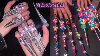 Lisa or Lena nails 💅🏻 [upl. by Dianna]