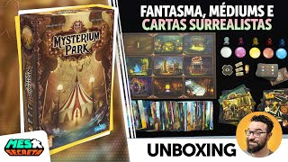 Mysterium Park  Detalhes dos Componentes  Unboxing [upl. by Dasie]