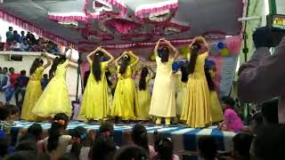 Rangamma mangamma song dance performance by ZPGHS Kanekal [upl. by Aenneea908]