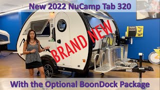 2022 NuCamp Tab 320 Boondock Review and Walk Through [upl. by Doak]