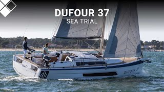 Dufour 37 Sea Trial  The Yacht Sales Co [upl. by Anhaj]