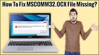 How To Fix MSCOMM32OCX Missing Error On Windows 111087 How To ActivateRegister MSCOMM32OCX [upl. by Aloap472]