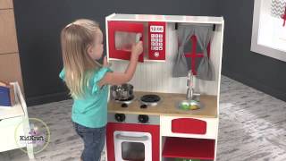 Cook Up Some Fun With the Red Country Play Kitchen  Watch KidKraft Review [upl. by Animas]