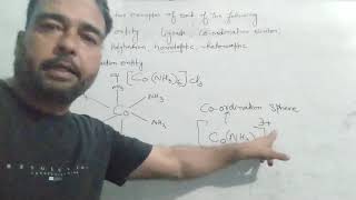 Ex53 coordination compounds class 12th CHEMISTRY [upl. by Helsell]