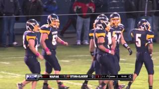 20151016  HS Football Broadcast  Wapakoneta at OttawaGlandorf [upl. by Sanjiv]