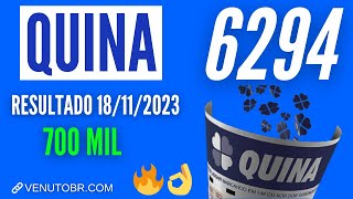 🍀 Resultado Quina 6294 [upl. by Ednil]