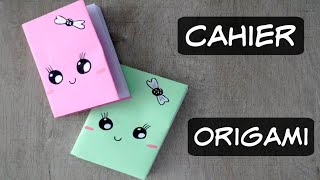 Mini Cahier en Origami [upl. by Ennaeerb]