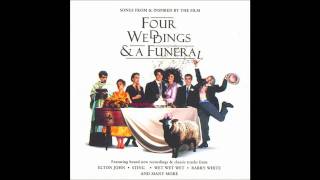 Cant Smile Without You  Four Weddings And A Funeral Soundtrack 1994 HD [upl. by Ilyah]