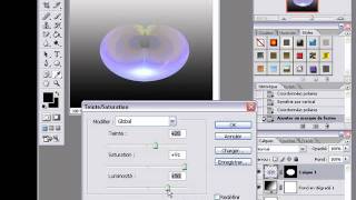 Créer une sphère 3D avec Photoshop [upl. by Evie]