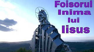 Foisorul Inima lui IisusHarghitaRomaniaHeart of Jesus statue [upl. by Rhoades]