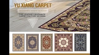 China Handmade Silk Carpets [upl. by Arual]