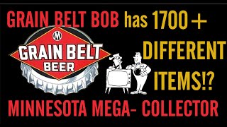 Huge Grain Belt Beer Collection in Minnesota  I Buy Old Beer [upl. by Ateekal738]